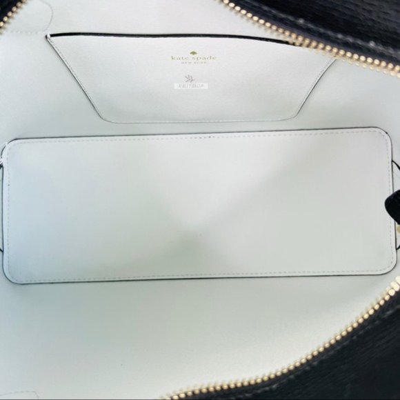 Kate Spade Black Large Darcy Satchel Crossbody - Picture 8 of 10
